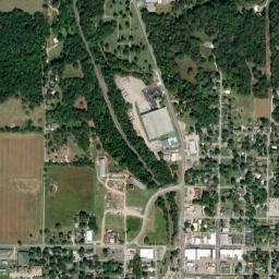 Gravette map(satellite map)