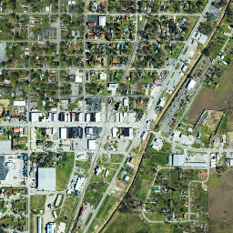 Portageville map(satellite map)
