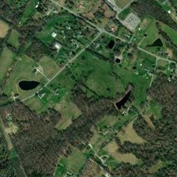 Oak Plains Tennessee High Resolution Satellite Map