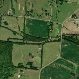 Halltown Tennessee High Resolution Satellite Map