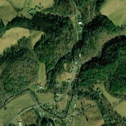 Pandora Tennessee High Resolution Satellite Map