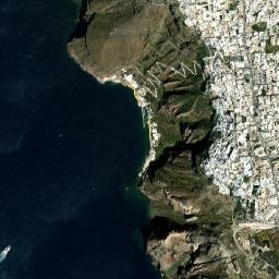 Firá map(satellite map)