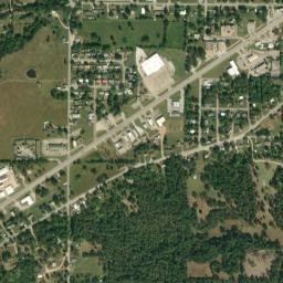 921-977 South 14th Street, Jay, OK High Resolution Satellite Map