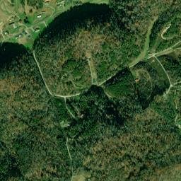 Caney Valley Tennessee High Resolution Satellite Map