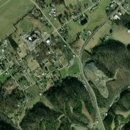 Piney Flats Tennessee High Resolution Satellite Map