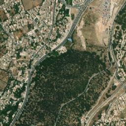 Hamma Bouziane map(satellite map)
