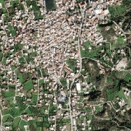 Kremastí map(satellite map)
