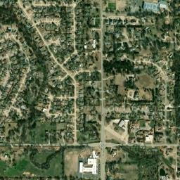 4207-4299 Sand View Drive Enid OK High Resolution Satellite Map