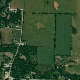 Maysville Arkansas High Resolution Satellite Map