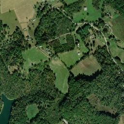 Flat Hollow Tennessee High Resolution Satellite Map