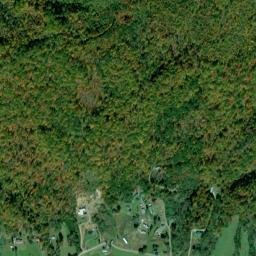 Cloud Creek Tennessee High Resolution Satellite Map