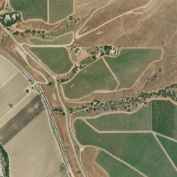 Harlem California High Resolution Satellite Map