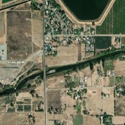 33501-33563 South Valencia Boulevard Woodlake CA High Resolution Satellite Map