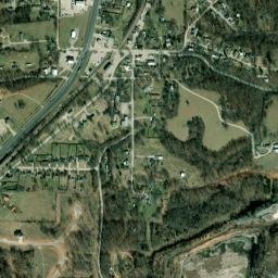 Avoca Arkansas High Resolution Satellite Map