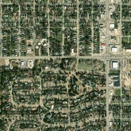 1012-1116 Sequoyah Drive Enid OK High Resolution Satellite Map