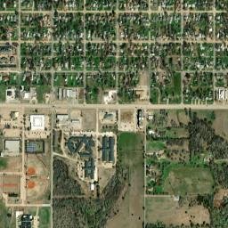 1127 E Cherokee Ave Enid OK 73701 High Resolution Satellite Map