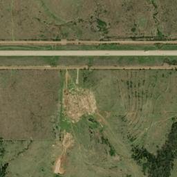 Cimarron Turnpike Perry OK 73077 High Resolution Satellite Map