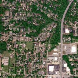 1136-1282 Northwest 12th Street Bentonville AR High Resolution Satellite Map