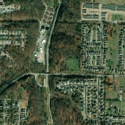 1006 Tiger Boulevard Bentonville AR High Resolution Satellite Map