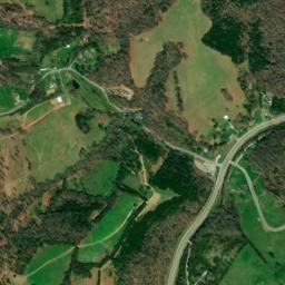 Carr Branch Tennessee High Resolution Satellite Map