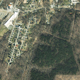 Person County map(satellite map)