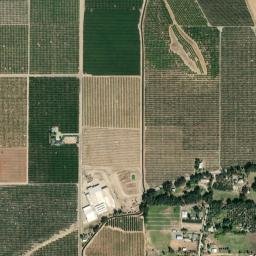 Goodale California High Resolution Satellite Map