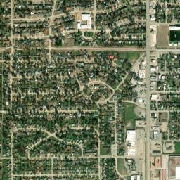 1514-1518 Seneca Ave Enid OK High Resolution Satellite Map