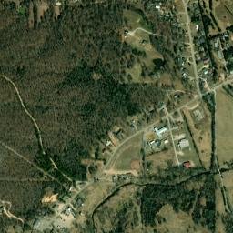 Fulton County map(satellite map)