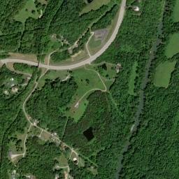 New River Tennessee High Resolution Satellite Map