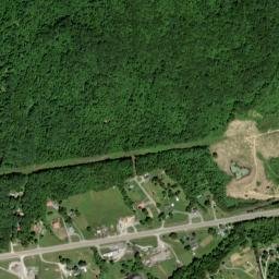 Straight Fork Tennessee High Resolution Satellite Map