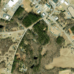 233 Peach Tree Road, Reidsville, NC 27320 High Resolution Satellite Map