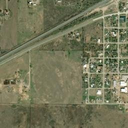 312 Oak St Fargo OK 73840 America High Resolution Satellite Map