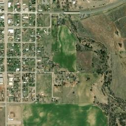 108-150 1st Street, Fargo, OK 73840, USA High Resolution Satellite Map