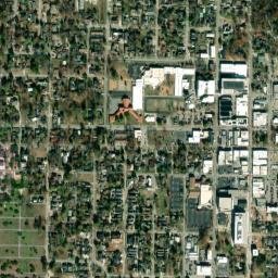 Bentonville map(satellite map)