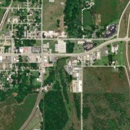 202 South 2nd Street, Collinsville, OK High Resolution Satellite Map