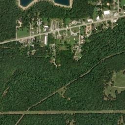 Amos Arkansas High Resolution Satellite Map