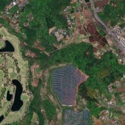 Kasama-shi map(satellite map)