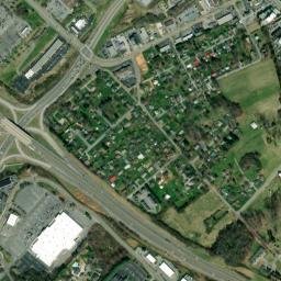 North Acres Tennessee High Resolution Satellite Map