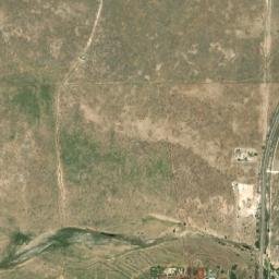 Highway 402, Kiowa National Grassland, Clayton High Resolution Satellite Map