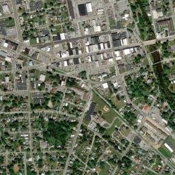 Elizabethton Tennessee High Resolution Satellite Map