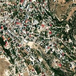 Gülnar map(satellite map)