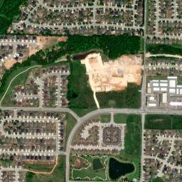 Benton County map(satellite map)