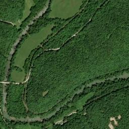 Cordell Tennessee High Resolution Satellite Map