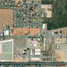 Shell California High Resolution Satellite Map