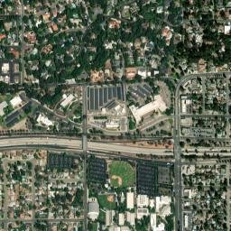 W Mineral King Ave Visalia California High Resolution Satellite Map