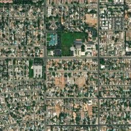 4800 W Tulare Ave Visalia CA 93277 High Resolution Satellite Map