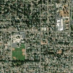 1500-1598 S Divisadero St Visalia CA High Resolution Satellite Map