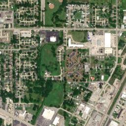 1239-1319 W Blue Starr Dr Claremore High Resolution Satellite Map