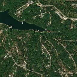 Lakeland Hills Arkansas High Resolution Satellite Map