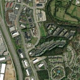 Northcreek Commons Tennessee High Resolution Satellite Map